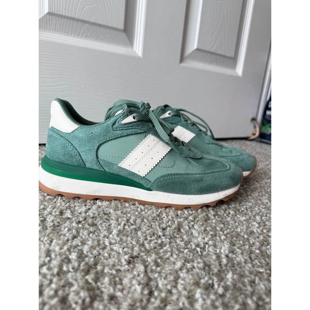 green steve madden sneakers